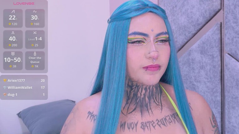 MALORYGREY's Streamate show and profile